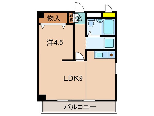 リバティ－ヒルズの物件間取画像